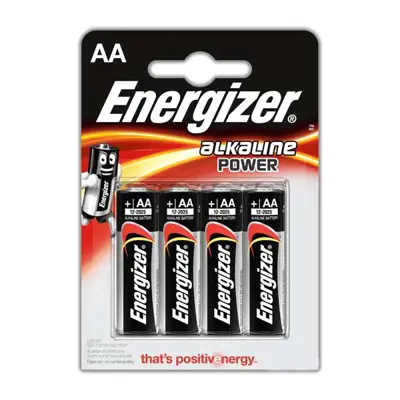 Батарейка ENERGIZER LR06 Alkaline Power 1x4шт.