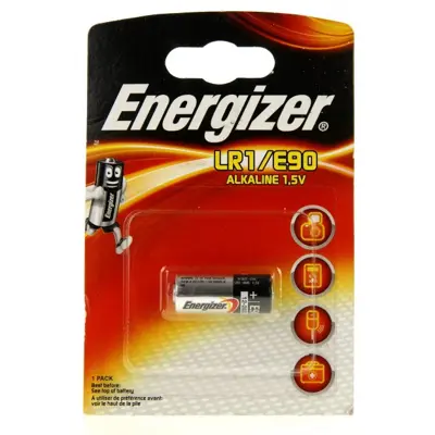 Батарейка ENERGIZER LR1/E90 Alkaline уп. 1шт.