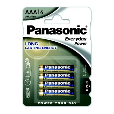 Батарейка PANASONIC LR03 AAA Everyday Power 4 шт.