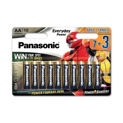 Батарейка PANASONIC LR06 AA Alkaline Power 10 шт.