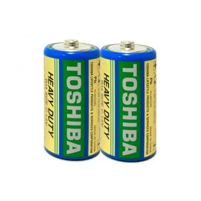 Батарейка TOSHIBA R14KG(B) синя 2 шт.