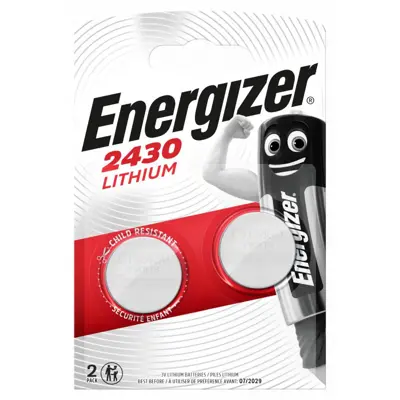 Батарейка літієва ENERGIZER CR2430 2 шт.