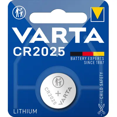 Батарейка літієва VARTA Lithium 6025 (CR2025)