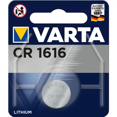 Батарейка літієва VARTA Lithium 6616 (CR1616)