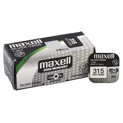 Батарейка в годинник MAXELL SR716SW-B1 (315) 1x10 NEW EUROPE