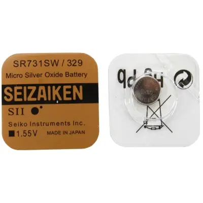 Батарейка в годинник SEIZAIKEN SR731SW-B1(329) 1x10