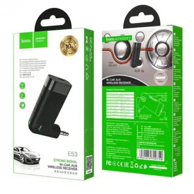Bluetooth FM трансмітер Hoco E53 (вбудований  АКБ)
