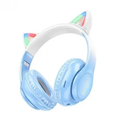 Bluetooth навушники Hoco W42 V5.3 blue