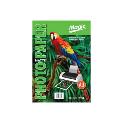 Фотопапір Magik A3 Матовий Paper 230g (50sheets)