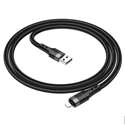 Кабель BOROFONE BU35 USB - lightning 2A 1,2m black