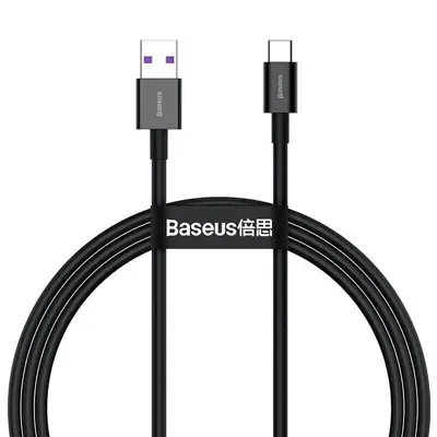 Кабель Baseus USB AM>Type-C Data Cable 66W 1m CATYS-01 Black
