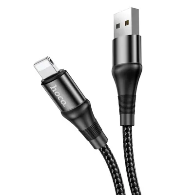 Кабель HOCO X50 USB - lightning 2,4A 1m Black