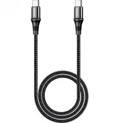 Кабель PD(Power Delivery) HOCO X50 Exquisito Type-C - Type-C 5A 100W 2m Black