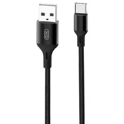 Кабель XO NB143 USB - Type-C 2,1A 1m чорний