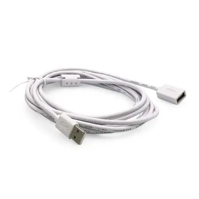 Кабель подовжувач ATCOM USB AM - USB AF 3.0m white 3790