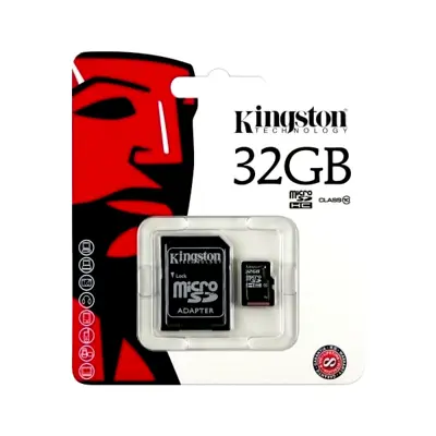 Картка пам'яті KINGSTON microSD 32GB Class 10 100R без адаптера