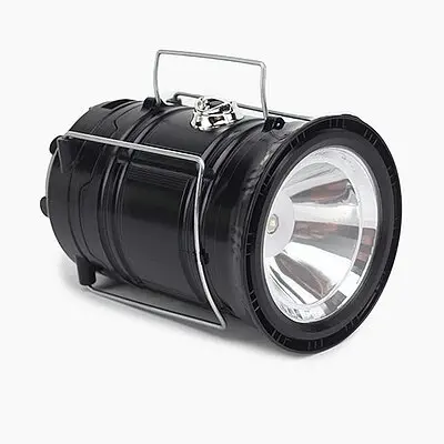Ліхтар кемпінг XF-5800T, 6+1LED, сонячна панель, power bank