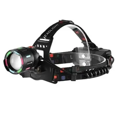 Ліхтар налобний SY-8087-TG (PM10-TG) zoom Type-C, 2х18650 4 режими