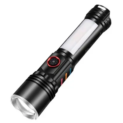Ліхтарик ручний PLD-2307-TG+SMD zoom Power Bank кабель Type-C