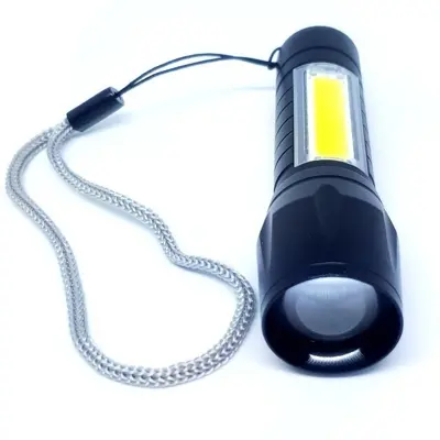 Ліхтар ручний BL-511 COB 580000W zoom micro USB 3 режими