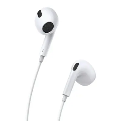 Навушники Baseus Encok Wired Earphone H17 (NGCR020002) White