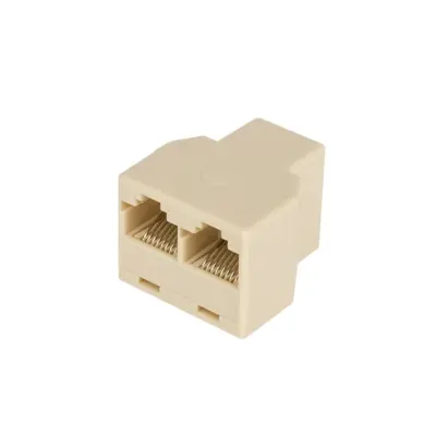 Перехідник ATCOM RJ45 female - 2 RJ45 female 12450