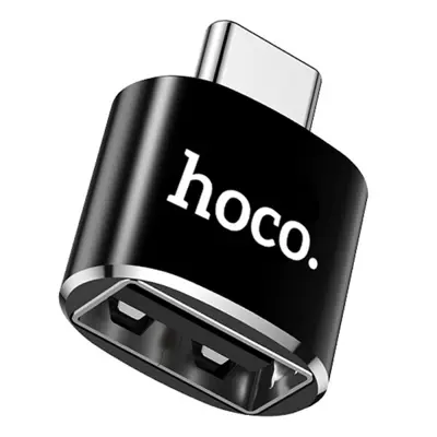 Перехідник OTG HOCO UA5 USB - Type-C black