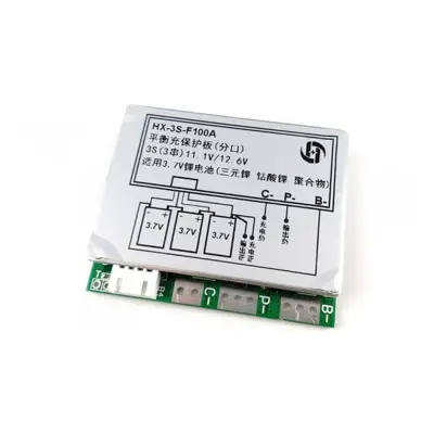 Плата BMS 3S Li-Ion 12.6V 100A HX-3SF-100A