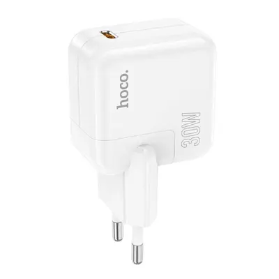 Зарядне HOCO C112A PD30W 1USB QC3.0/3А Білий
