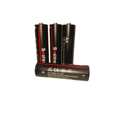 акумулятор Soshine R6 AA USB-1.5-3500 1,5V 3500mWh Li-Ion, зарядка від Type-С