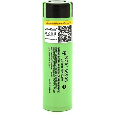Акумулятор LiitoKala Li-ion 18650 3400mAh, NCR18650-Lii34B-JT-MH12210