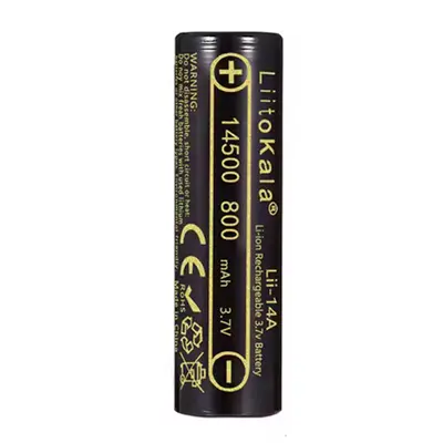 Акумулятор LiitoKala Li-ion 14500 800mAh, Lii-14A