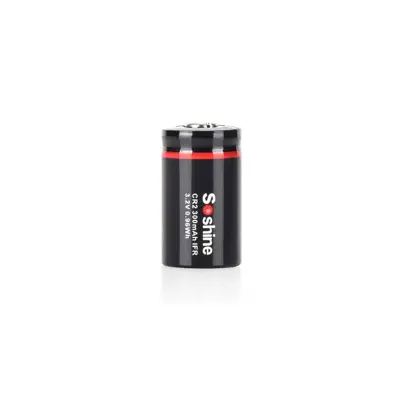 Акумулятор Літієвий Li-Fe Soshine (CR2) 3.2V 300mAh +захист (заряд 3,6В)