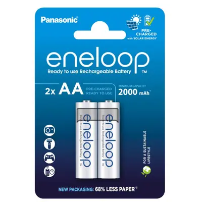 Акумулятор Panasonic ENELOOP Ni-MH AA HR06 2000mAh 2BL