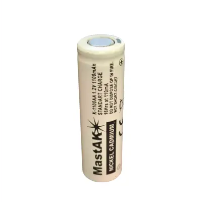 Акумулятор промисловий MastAK AA Ni-CD 1,2V 1100mAh 14,5*48,2