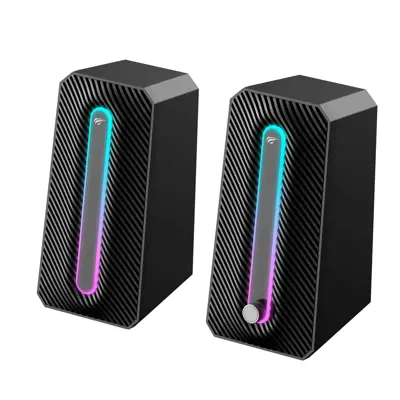 Акустичні колонки HAVIT HV-SK216 USB RGB Black