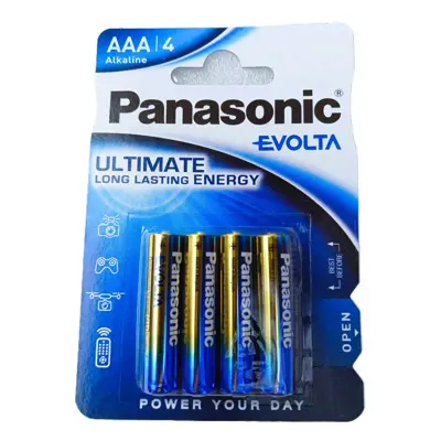Батарейка PANASONIC LR03 Evolta 4BL