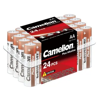 Батарейка CAMELION LR06 Plus Alkaline 24Pack