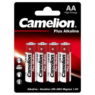 Батарейка CAMELION LR06 Plus Alkaline 4BL