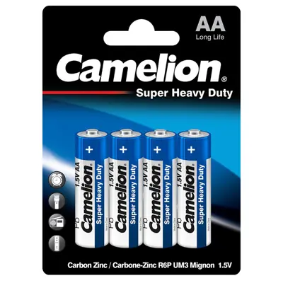 Батарейка CAMELION R6 Blue 4BL