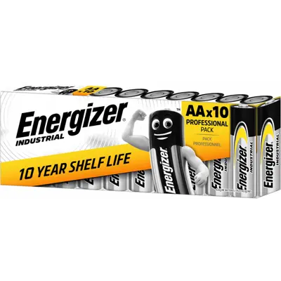 Батарейка ENERGIZER АА LR06 Industrial 10шт