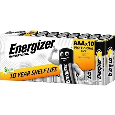 Батарейка ENERGIZER AAA LR03 Industrial 10шт