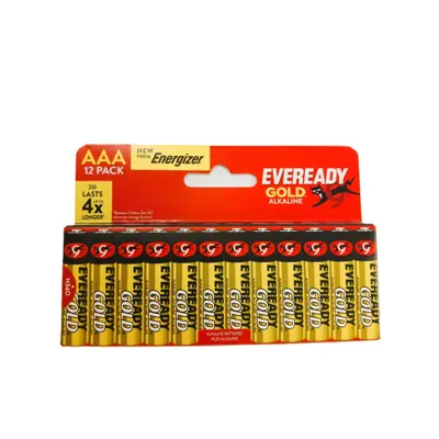 Батарейка ENERGIZER EVEREADY GOLD LR03 Heavy Duty 12BL