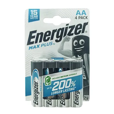 Батарейка ENERGIZER LR06 AA MAX PLUS 4BL