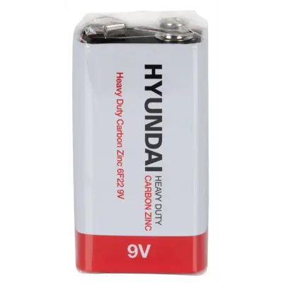 Батарейка HYUNDAI 9V 6F22 Heavy Duty