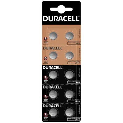 батарейка лужна DURACELL LR44/А76/ V13GA 10BL
