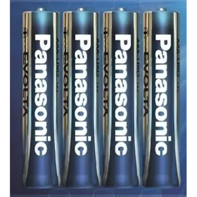Батарейка PANASONIC Evolta LR03 AAA 4 shrink