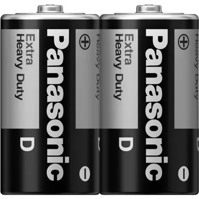 Батарейка PANASONIC R20 D Extra Heavy Duty 2s