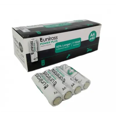 Батарейка Uniross LR06 АА Power Plus 4shrink 