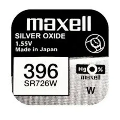 Батарейка в годинник MAXELL SR726SW 396 B1 NEW EUROPE